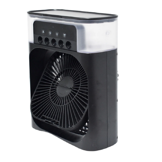 Mini Ventilador Aire Acondicionado Led