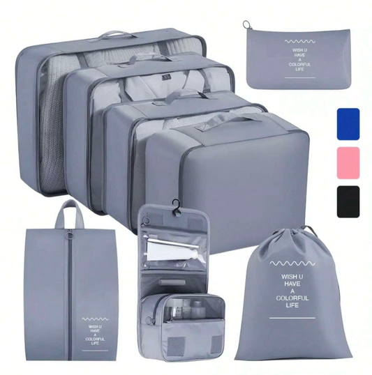 Organizador de Maletas Impermeable Set 8 Pz