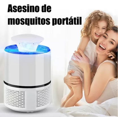 Lampara Atrapa Mosquito Luz Led