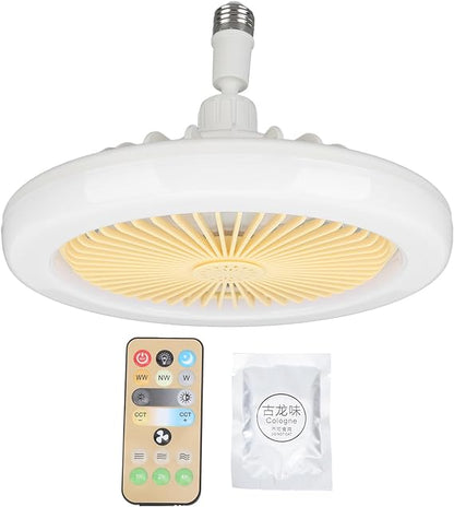 LÁMPARA LED DE TECHO CON VENTILADOR